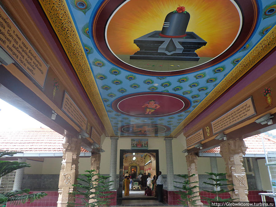Индуистские храмы в районе Kasipillay Куала-Лумпур, Малайзия