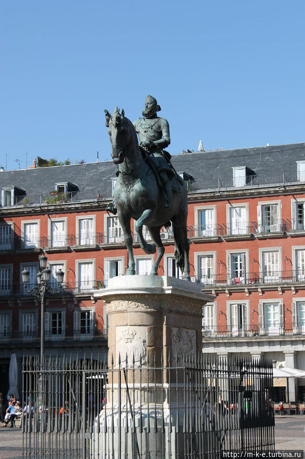 Памятник Филиппу 3 Мадрид, Испания