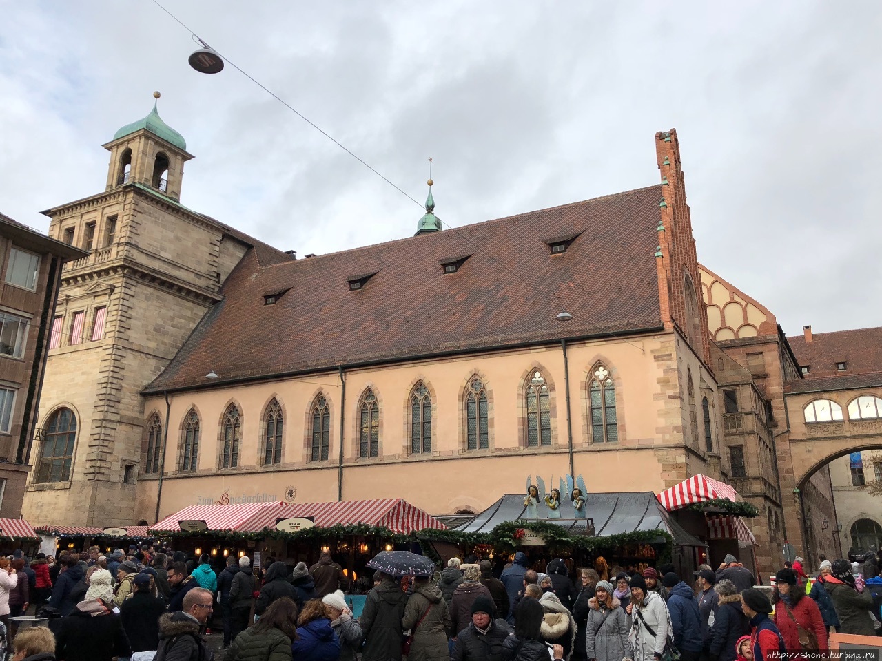 Рынок городов-побратимов Нюрнберг, Германия
