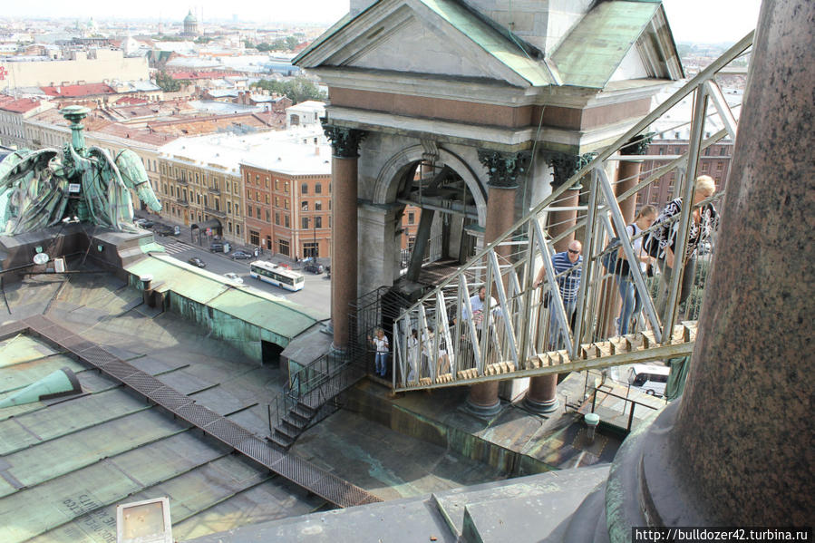 Смотровая плошадка Исаакиевского собора, Санкт-Петербург