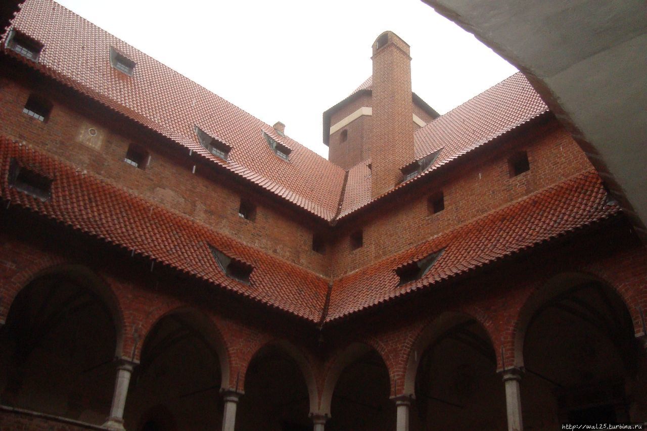 Замок в Лидзбарк-Варминьском Польша