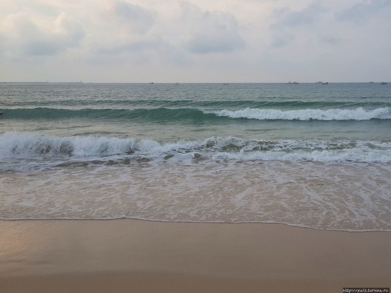 Наше личное февральское море в Дадунхае Санья, Китай