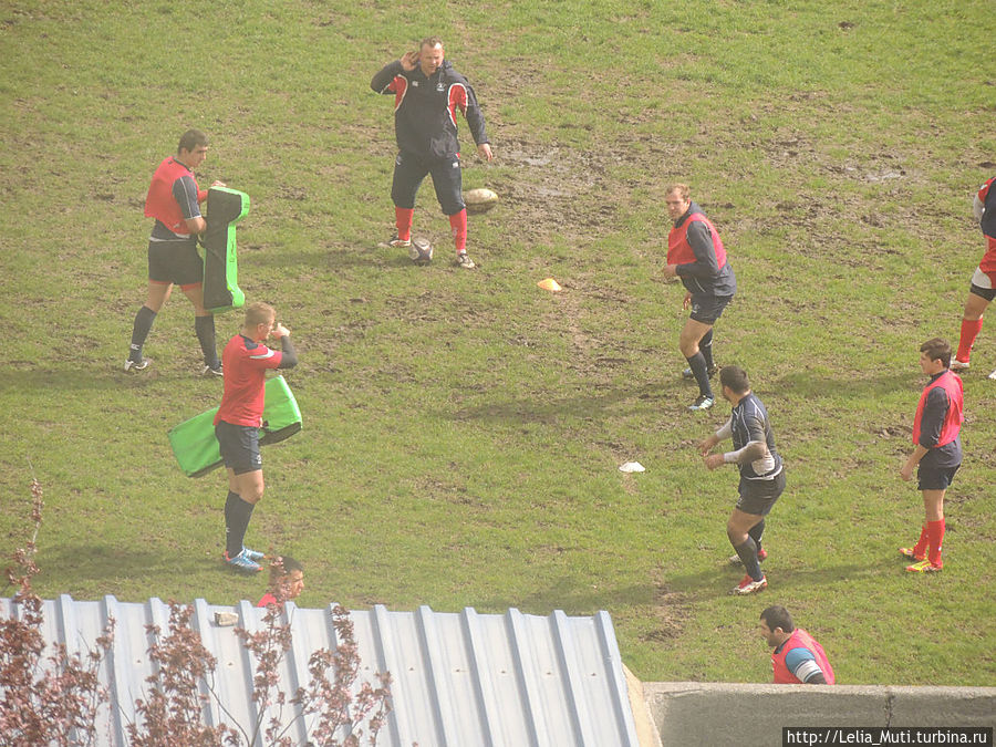 Сборная России по регби... Лиссабон, Португалия