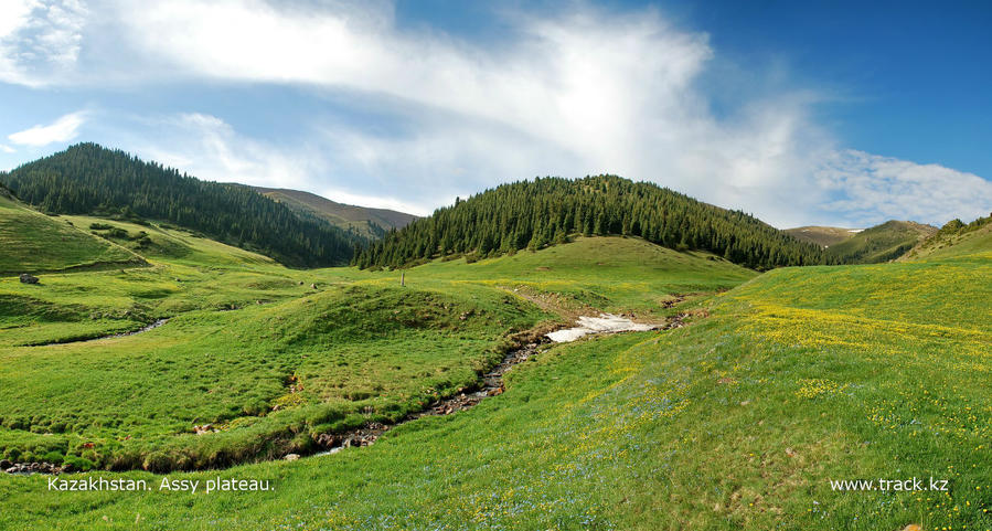 плато Ассы Тургень, Казахстан