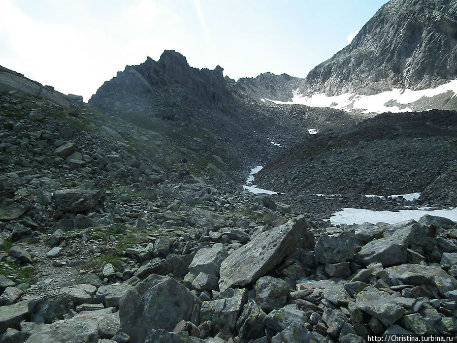 Сложный трек Wiesbadener Hutte Галтюр, Австрия