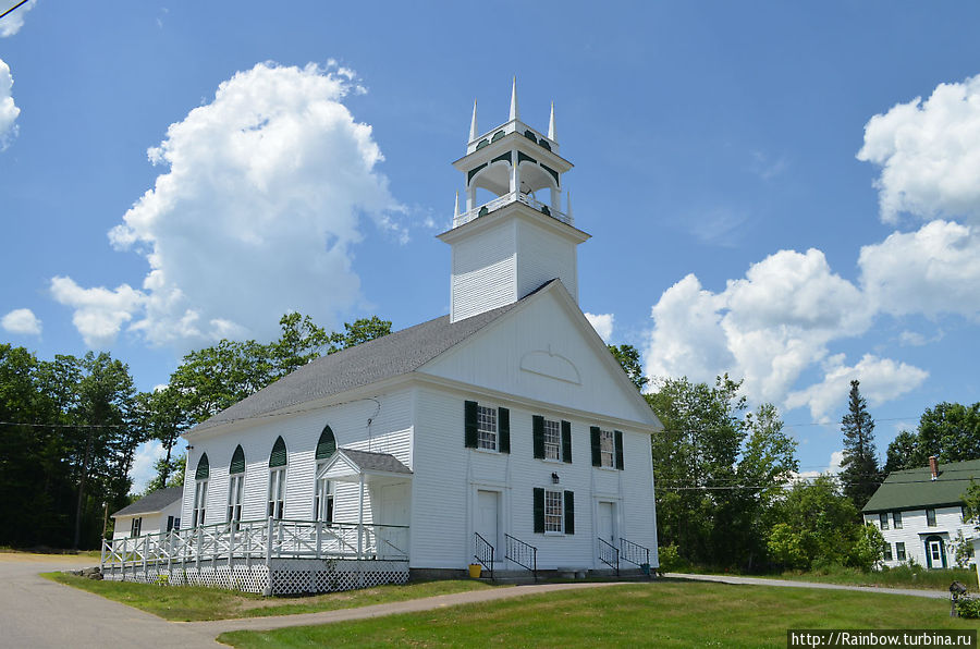 Деревенская церковь Штат Нью-Гэмпшир, CША