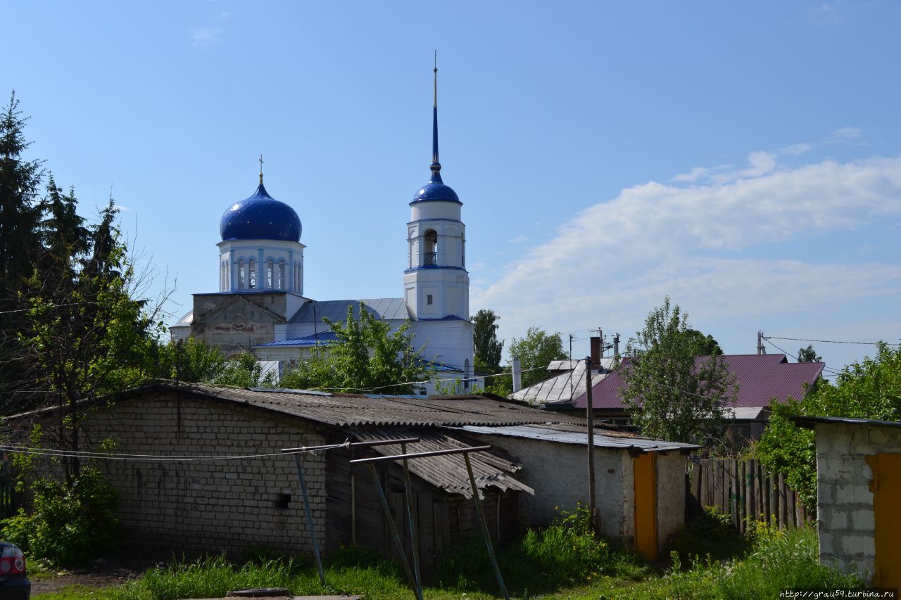 Церковь Николая Чудотворца в Заречье Чаплыгин, Россия