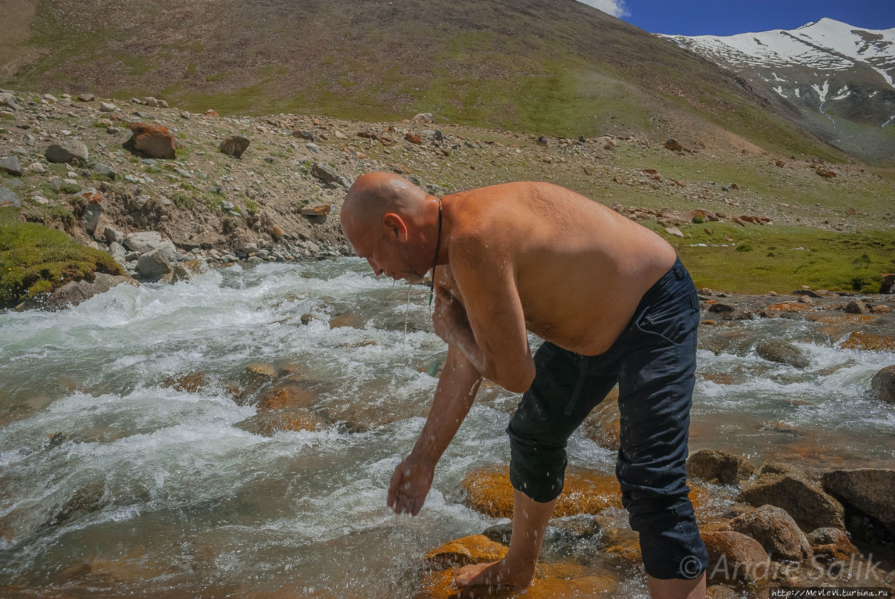 Текущая с горы Лех, Индия