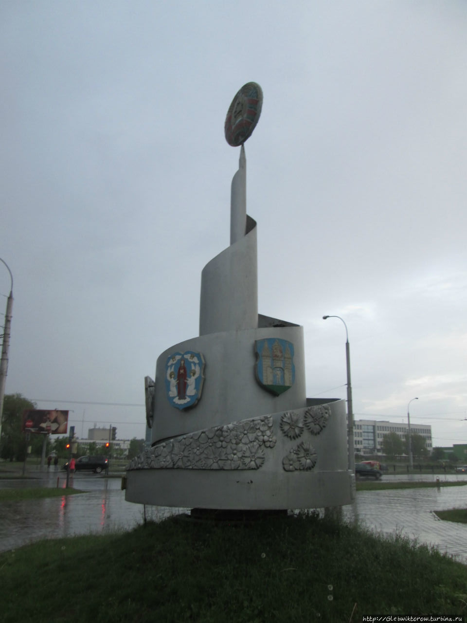 Прогулка по Бресту во время дождя Брест, Беларусь