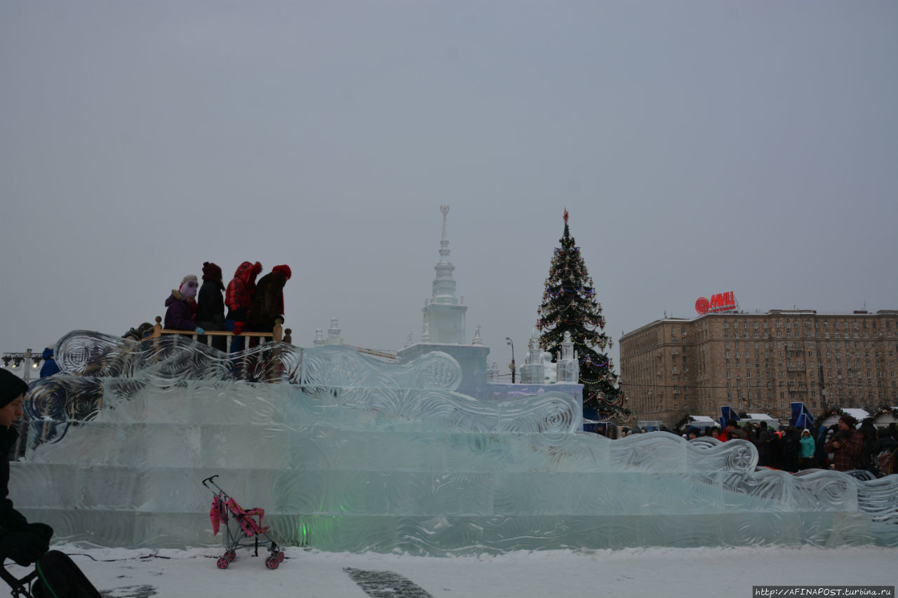 Морозно-ледяная Москва Москва, Россия