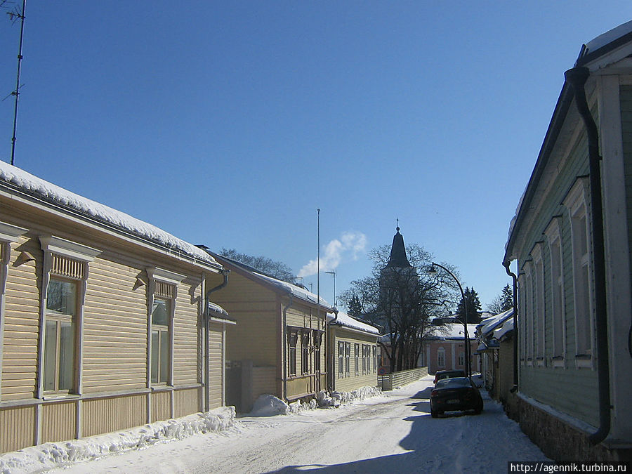 Морозная финская весна Хамина, Финляндия