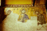 Еще одна уникальная мозаика — «Страшный Суд», на ней изображен Христос, Богородица и Иоанн Предтеча.