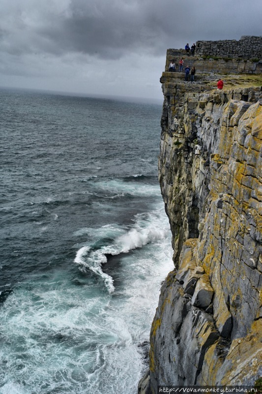 Вид направо. Остров Инишмор, Ирландия