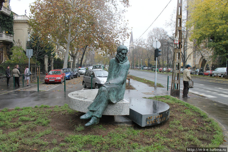 Памятник А́ртур Кёстлер Будапешт, Венгрия