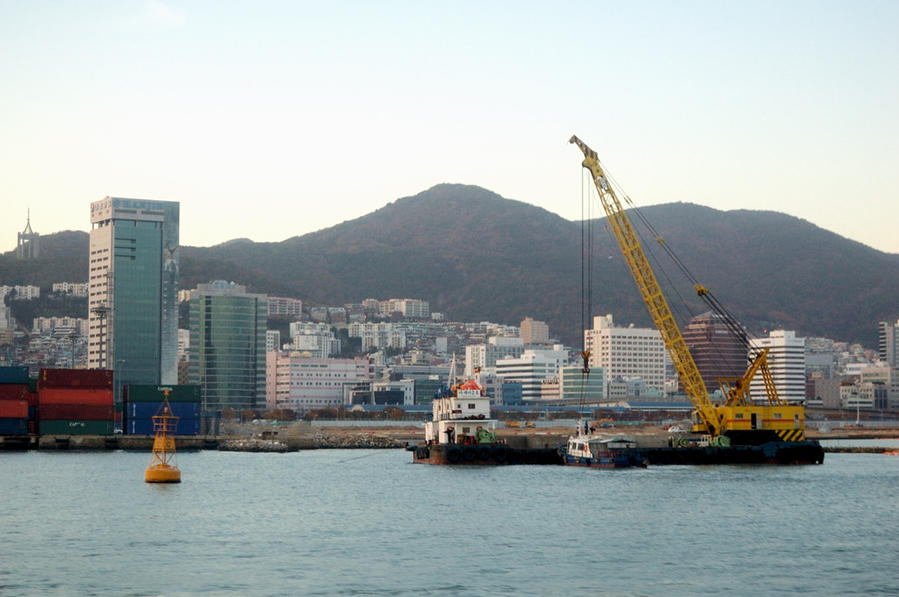 Порт Пусан — первое знакомство с Кореей Пусан, Республика Корея