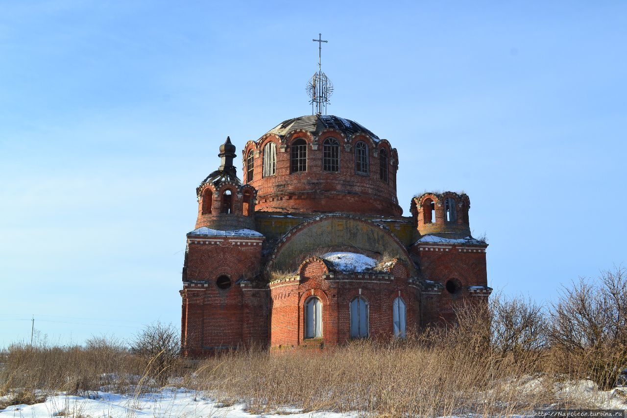 Богоявленская церковь Большое Ляхово, Россия