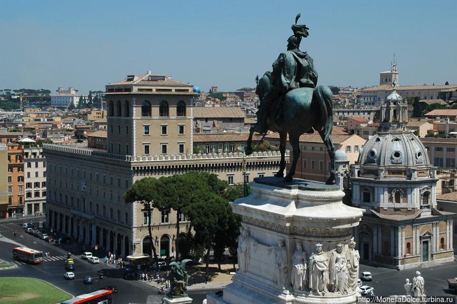 Площадь Венеции — собрание шедевров архитектуры Рим, Италия
