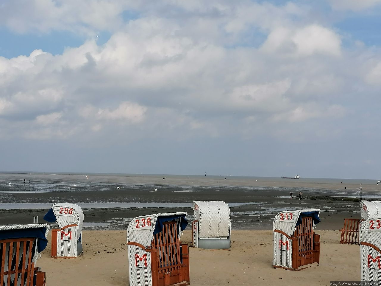 Мыс Кугельбаке, устье Эльбы Куксхафен, Германия