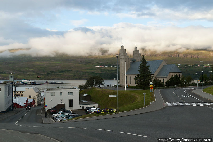 Трехмерный городок, Акурейри Исландия