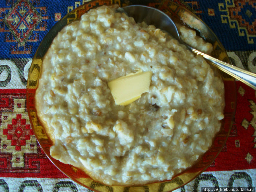 Ариса — армянское зимнее блюдо Джермук, Армения