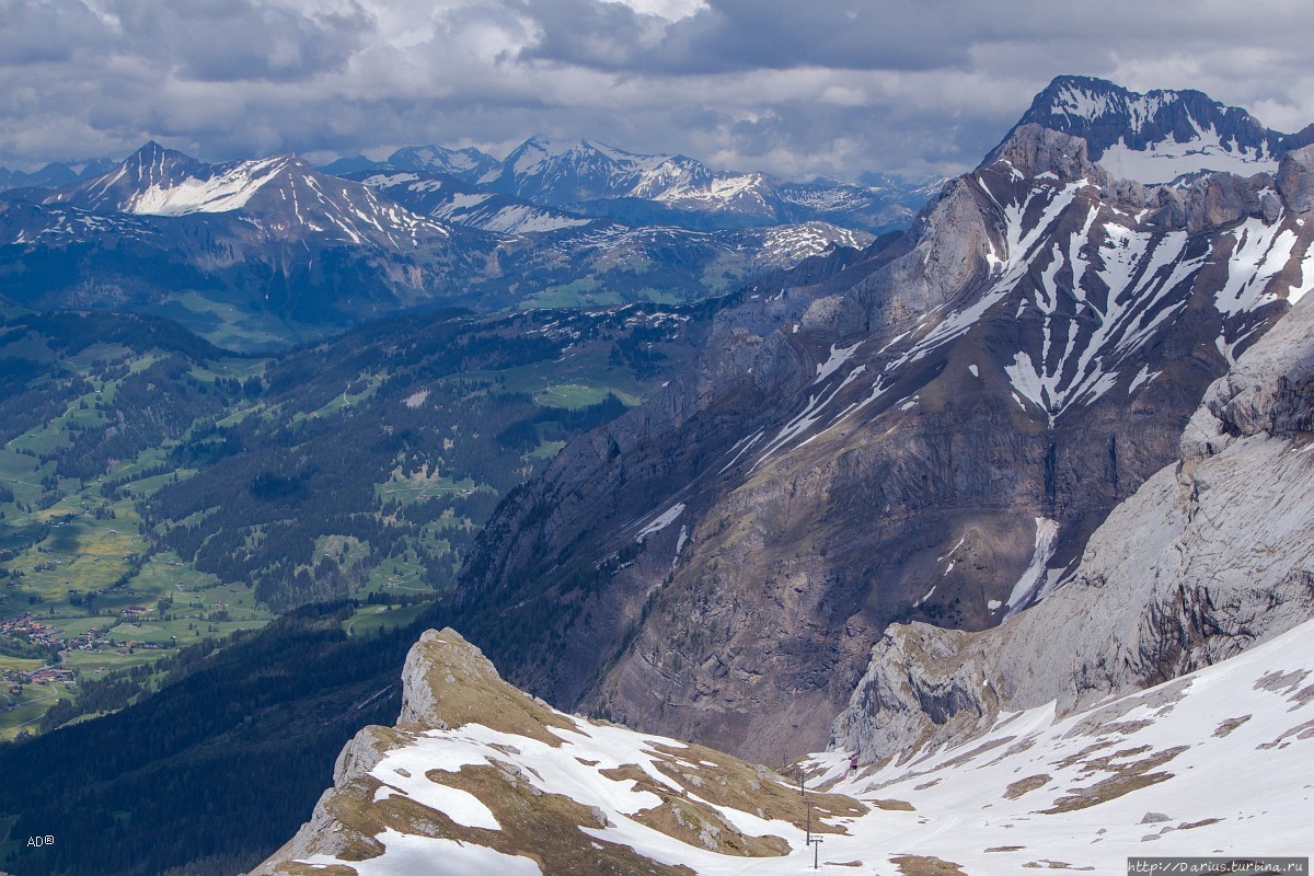 Женева — Се Руж (Peak Walk — Прогулка по пикам) — спуск Женева, Швейцария