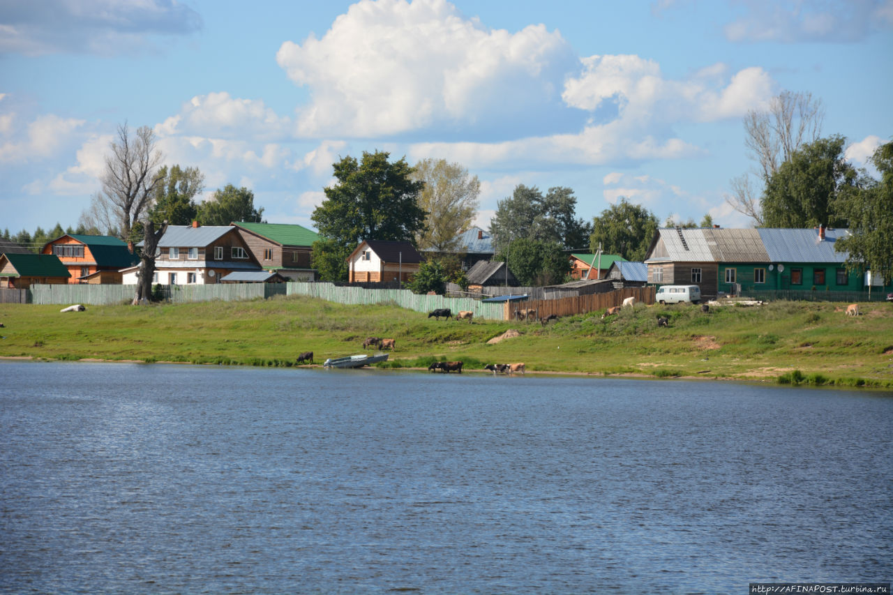 На пароме Лысково, Россия