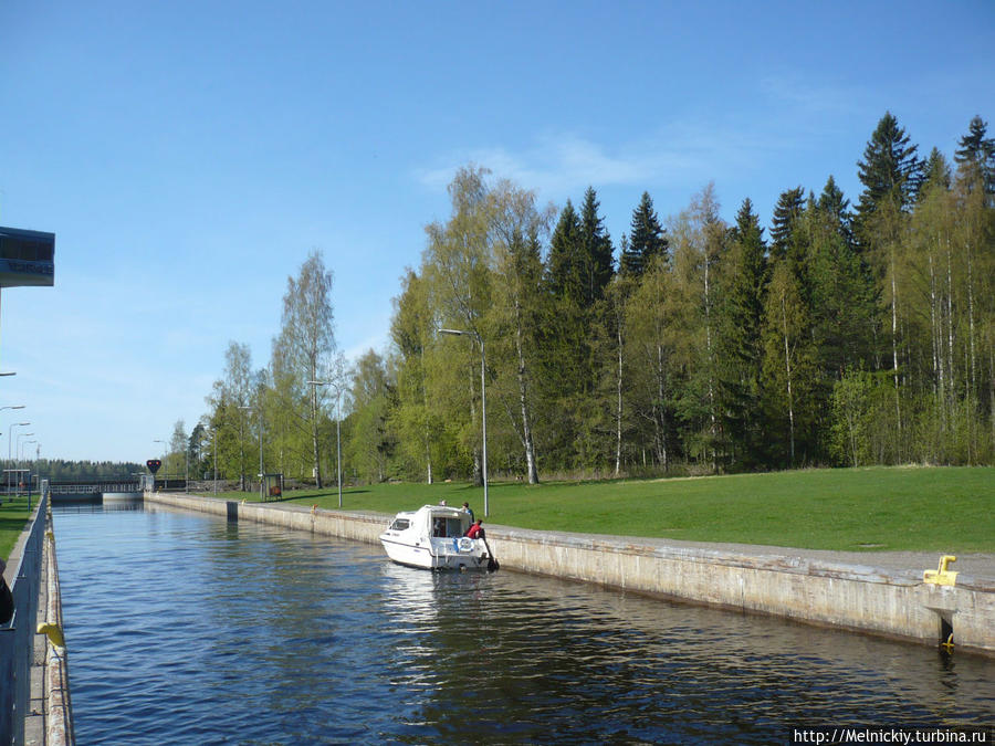 Канал Тайпале и музей канала Варкаус, Финляндия