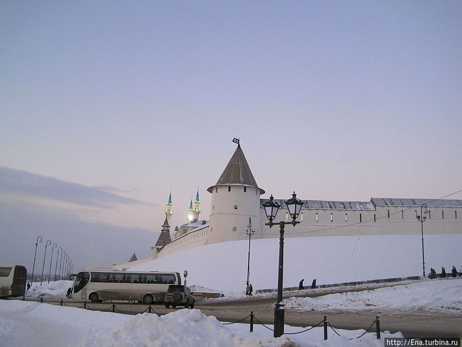 Стены Казанского Кремля Казань, Россия