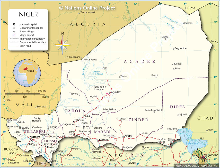 Нигер. Ч — 6. Из Ниамея в Тахуа. Народы Сонгай и Джерма Департамент Доссо, Нигер