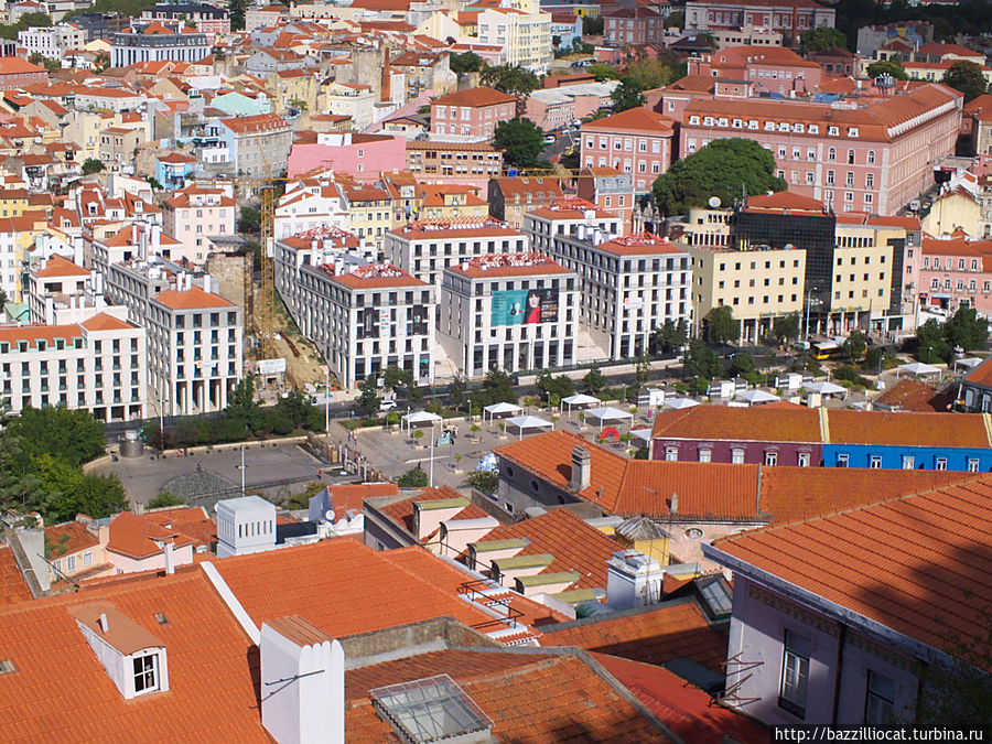 Площадь Martim Moniz Лиссабон, Португалия