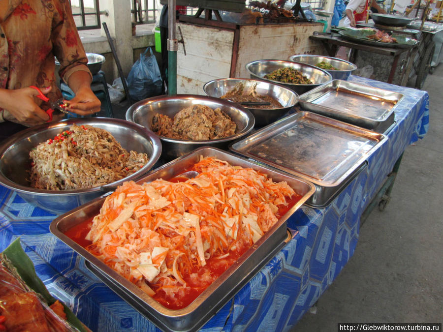 Night Market Вьентьян, Лаос