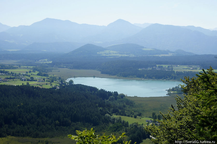 Рай для велосипедистов или моя Австрия с приставкой вело Озеро Клопайнер-Зее, Австрия