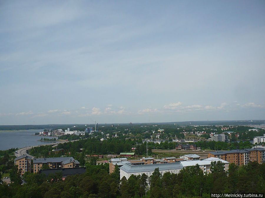 Смотровая башня Хауккавуори Котка, Финляндия