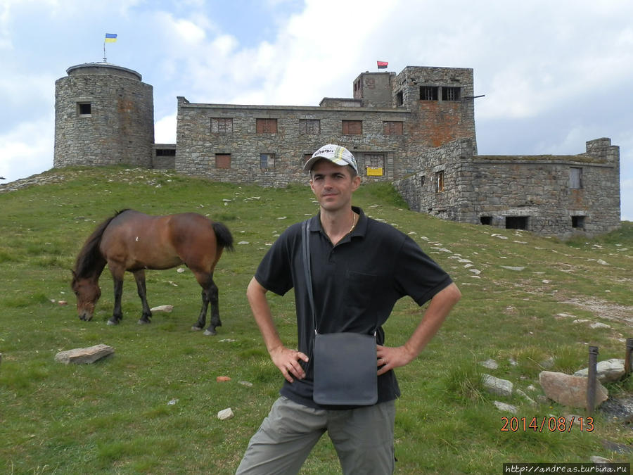 Белый Слон, коричневая лошадь и я )) Дземброня, Украина