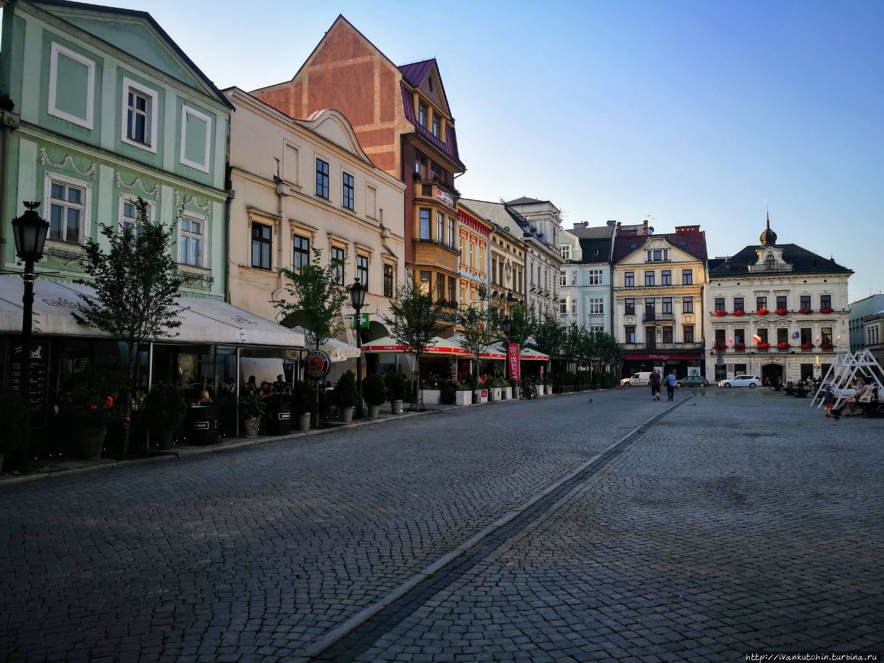 Летом в Цешине Цешин, Польша