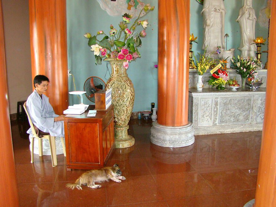 Будда с улыбкой Джоконды Дананг, Вьетнам