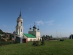 Успенский Адмиралтейский храм и Адмиралтейская площадь г. Воронежа.