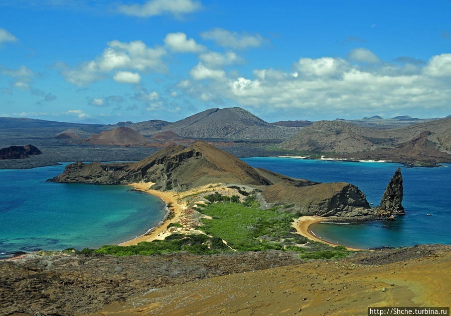 Остров Бартоломе - ландшафтные открытки Галапагос