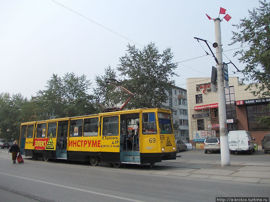трамвай Ачинск, Россия