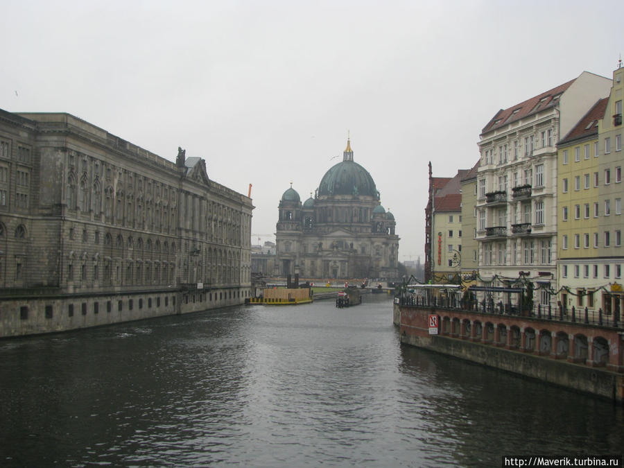 Зимний день в Берлине Берлин, Германия