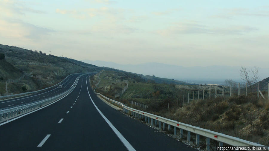 В Греции отличные дороги Салоники, Греция