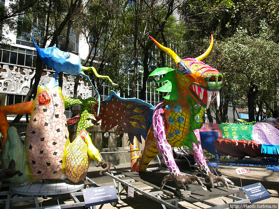 Алебрихес — чудища сновидений... Найдите своего дракона! Мехико, Мексика
