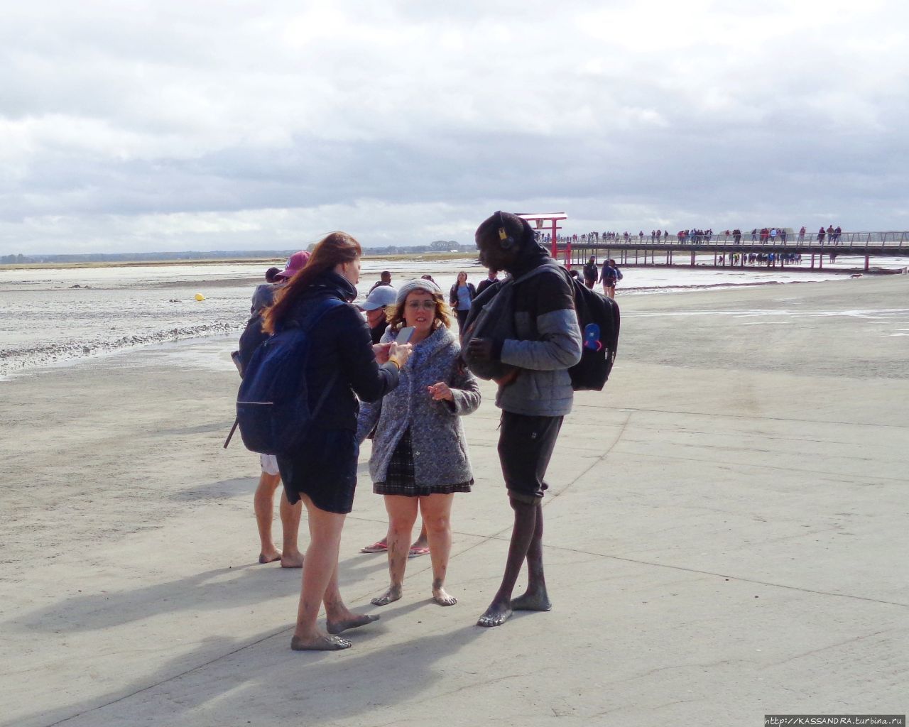 Мон-Сен-Мишель. Искатели жемчуга Мон-Сен-Мишель, Франция