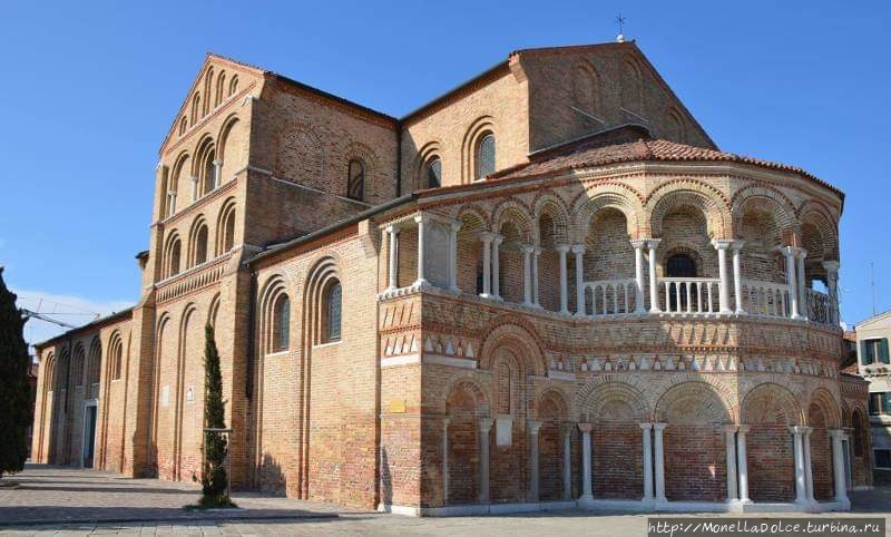 Пешеходный маршрут на острове Isola Murano Остров Мурано, Италия