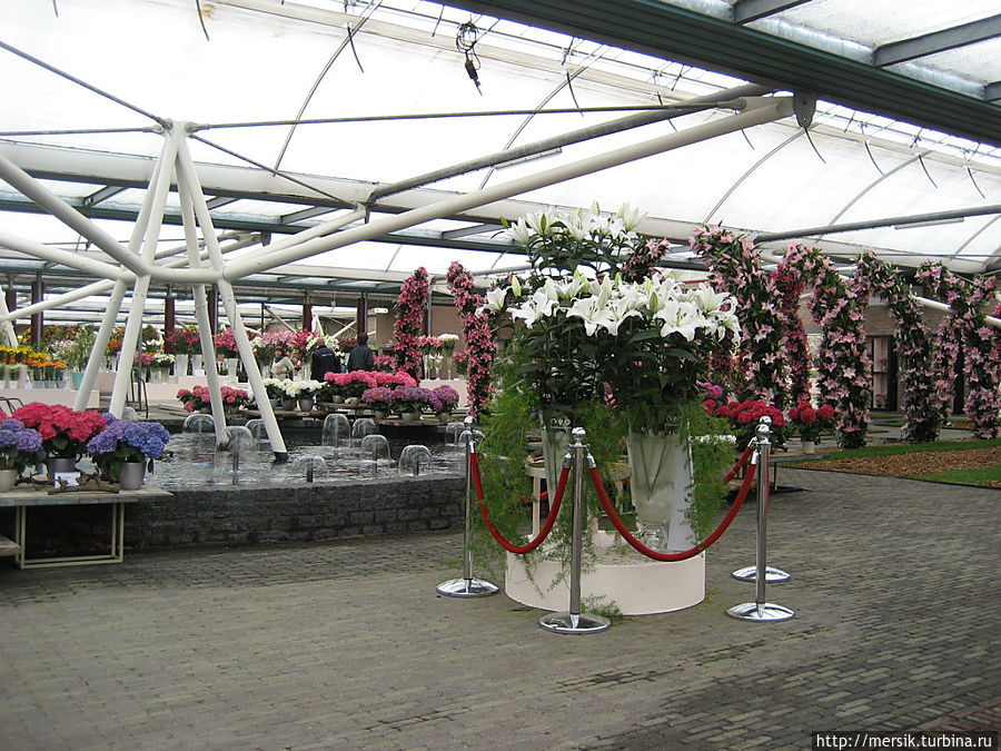 Парк тюльпанов Кёкенхоф. Павильон Виллем-Александр Лиссе, Нидерланды