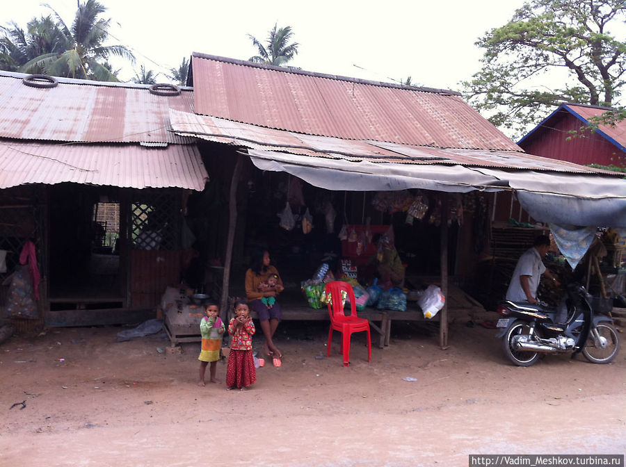 Типичное жилище кхмеров