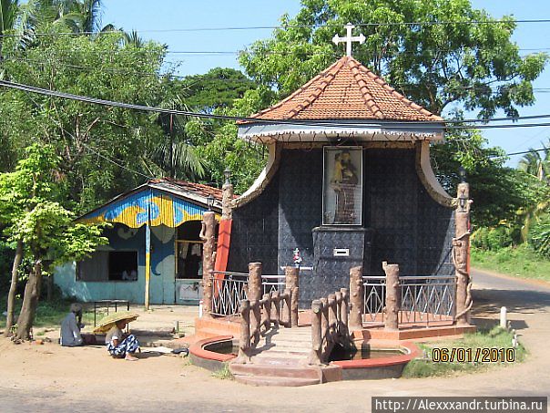 Дорога на Kalpitiya. В прудике под мостиком (иначе не скажешь)), красные карпы. я был поражен, в такой глуши, рыба на перекрестке .. и никто ее не глушит кирпичами и не бросает окурков. Шри-Ланка
