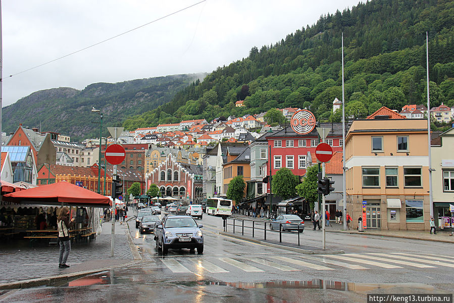 Город, имя которому дождь Берген, Норвегия