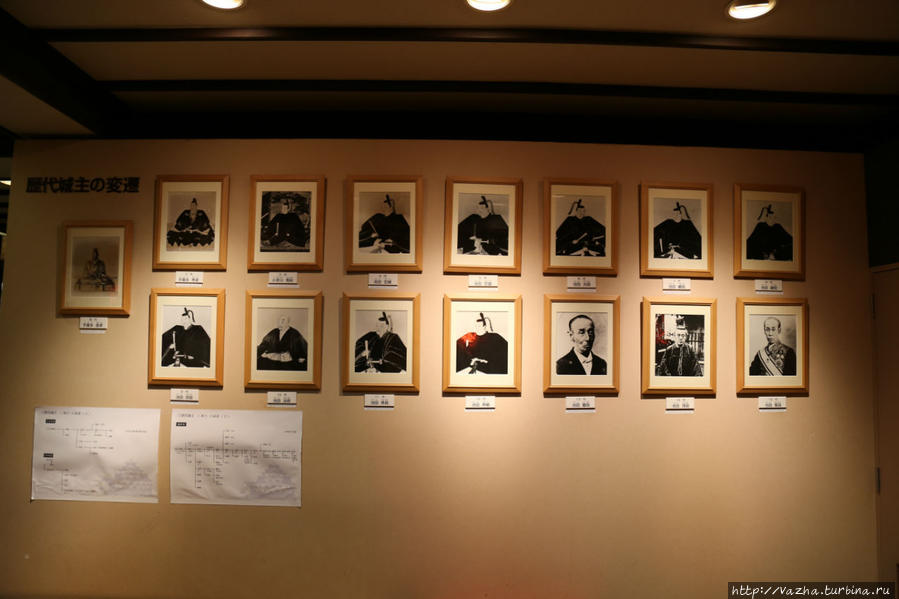 Люди владевшие замком в разные периоды истории Окаяма, Япония