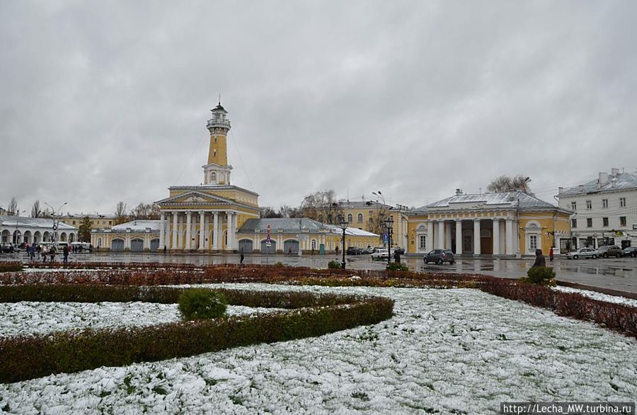 Нулевой меридиан Кострома, Россия